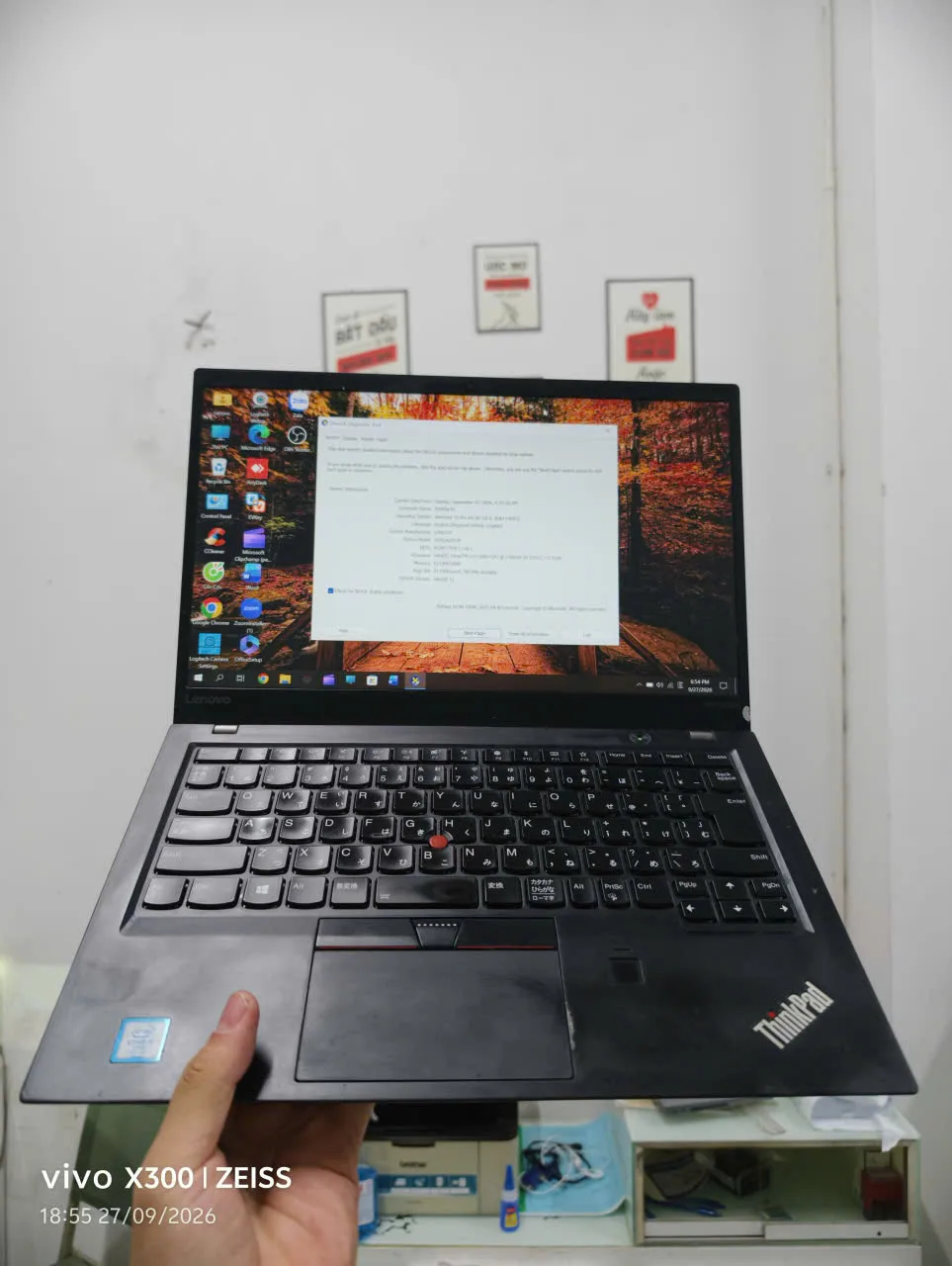 LENOVO THINKPAD GEN 5 i5 7300 RAM8/256SSD — ảnh 3