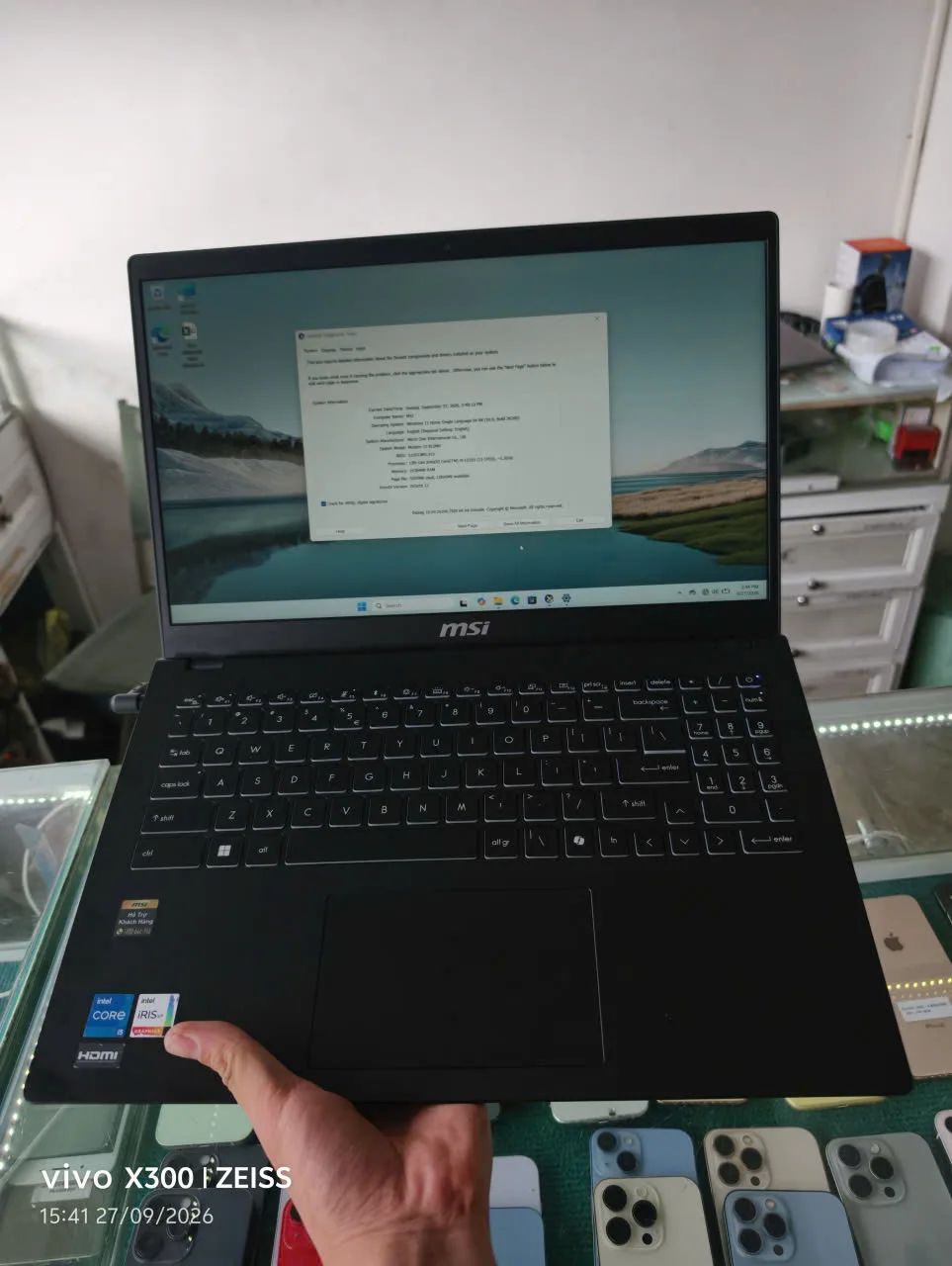 MSI MODEN 15 B12MO - 628VN i5 1235U RAM16/512GB FULL HD WIN11 — ảnh 3