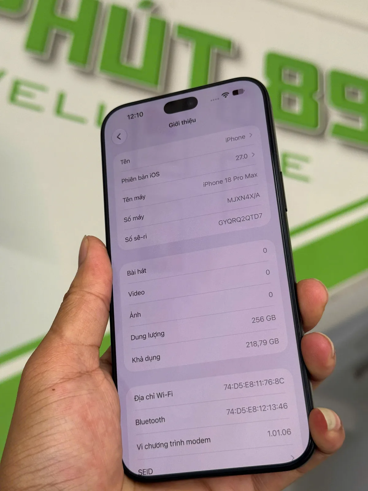 iPhone 18 Pro Max 256GB ĐEN — ảnh 4