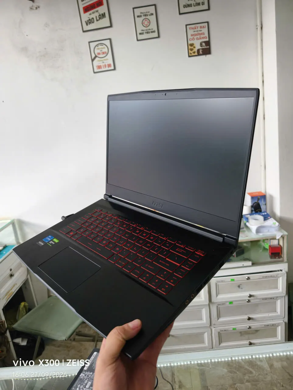 MSI GF63 THIN11SC i5-11400H/8RAM/512GB PCIE/VGA 4GB GTX1650/15.6 FHD 144HZ/WIN11 — ảnh 2