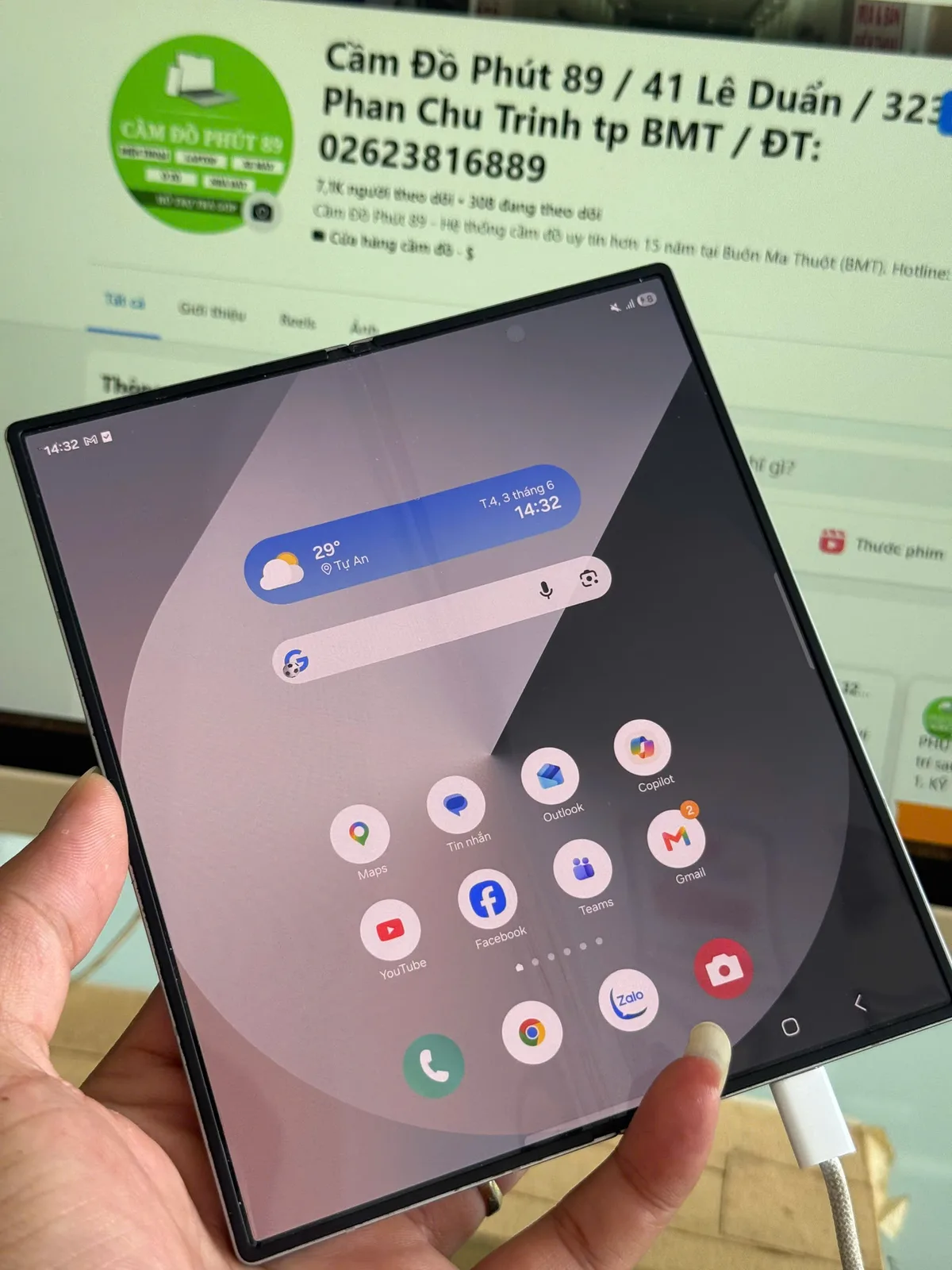 Samsung Galaxy Z Fold6 5G 256GB CÔNG TY — ảnh 4