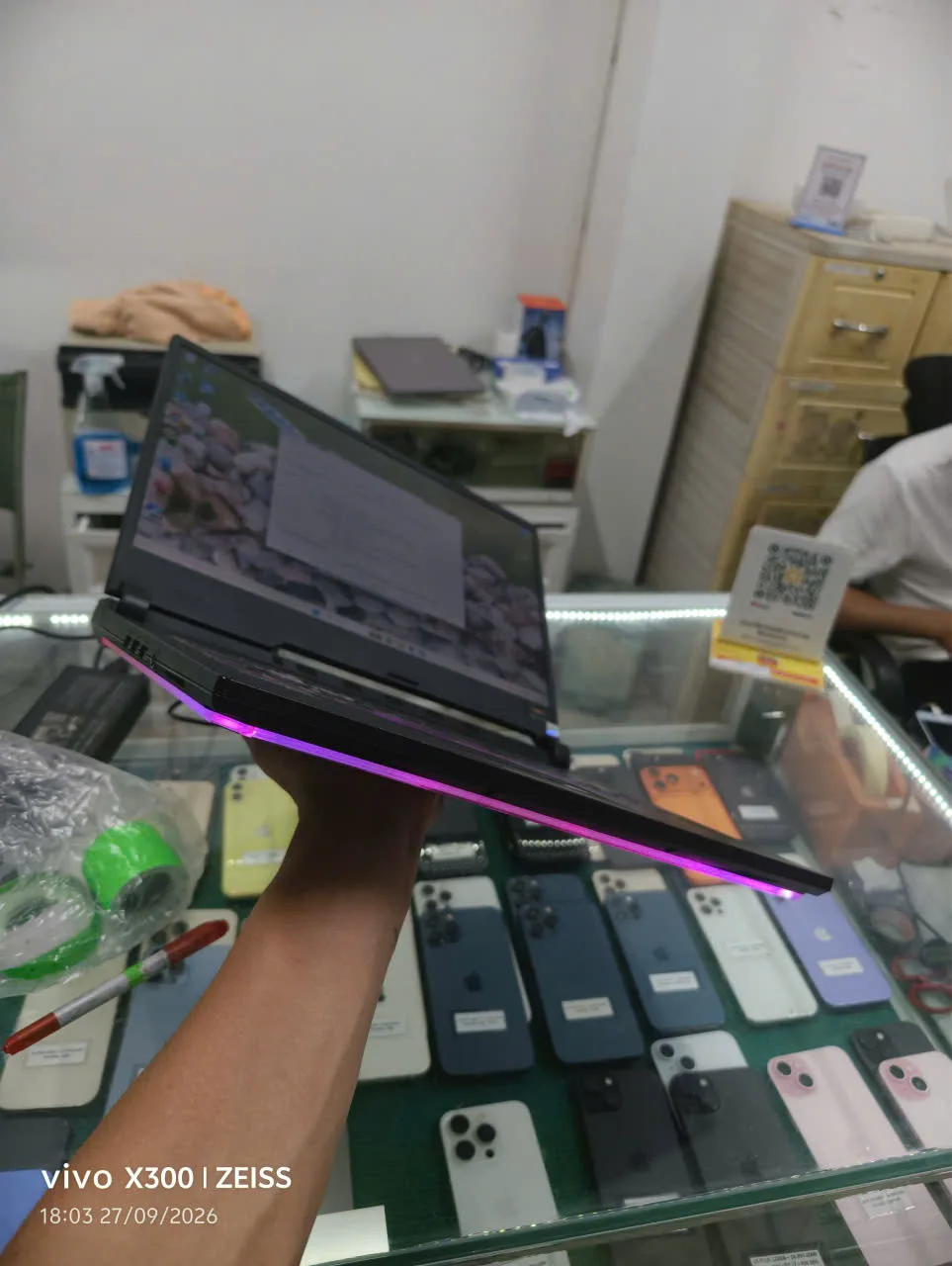 Asus Gaming Rog Strix G512LI i7 10870H 8RAM/512GB GTX1650Ti 4GB — ảnh 3