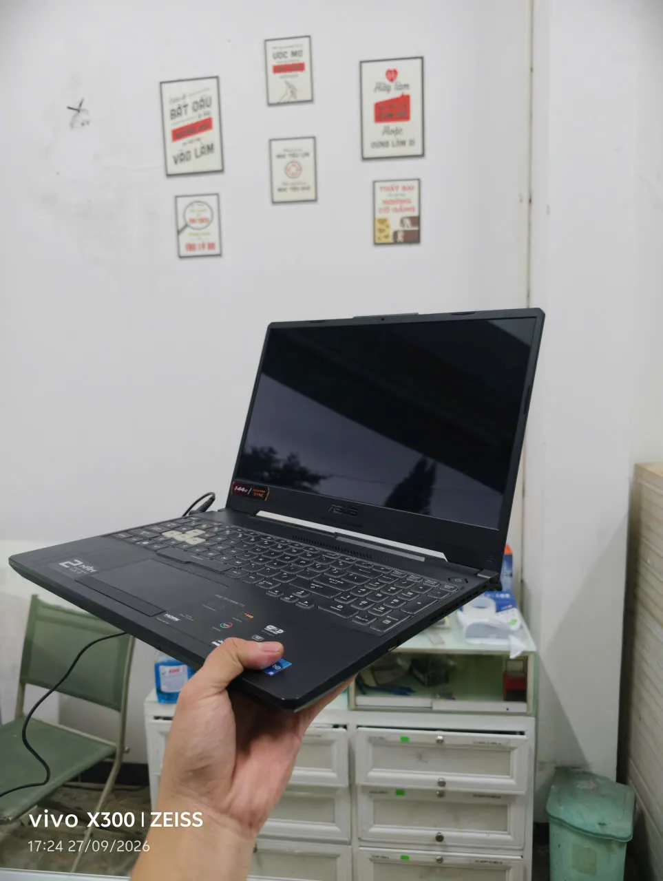 Asus TUF Gaming F15 FX506HF i5 11400H 8RAM/512GB 4GB RTX2050 144HZ WIN11 — ảnh 2