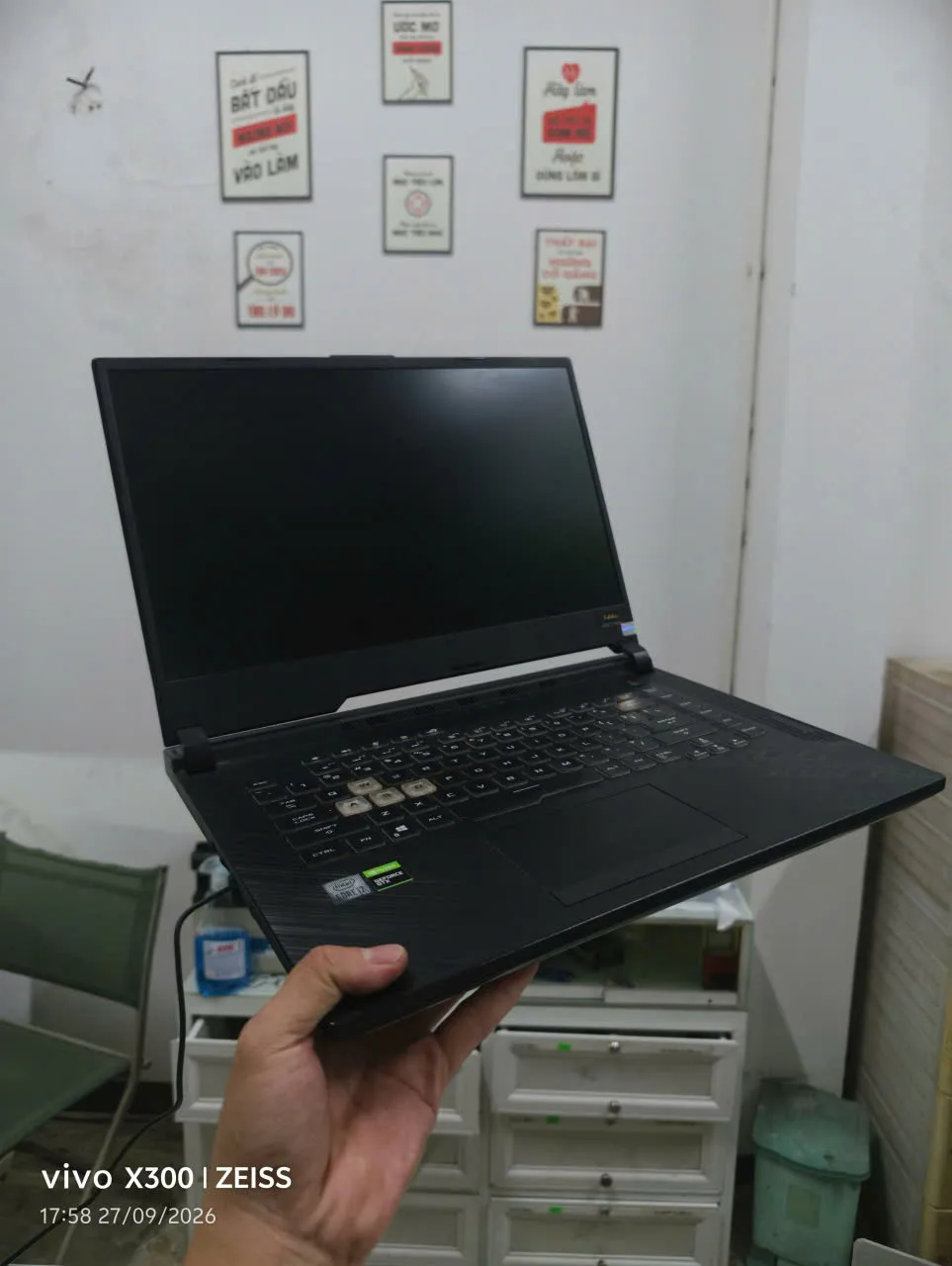 Asus Gaming Rog Strix G512LI i7 10870H 8RAM/512GB GTX1650Ti 4GB — ảnh 2