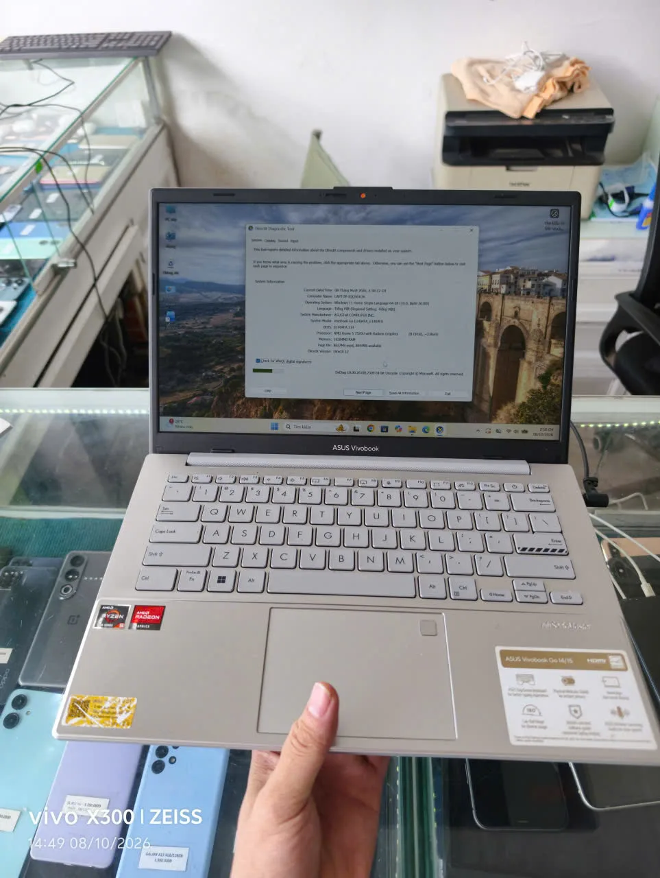 Asus Vivobook Go E1404FA- 13, 590.000D (R57520U, 16GB, 512GB, Full HD, Win11) BH 15/12127 — ảnh 3
